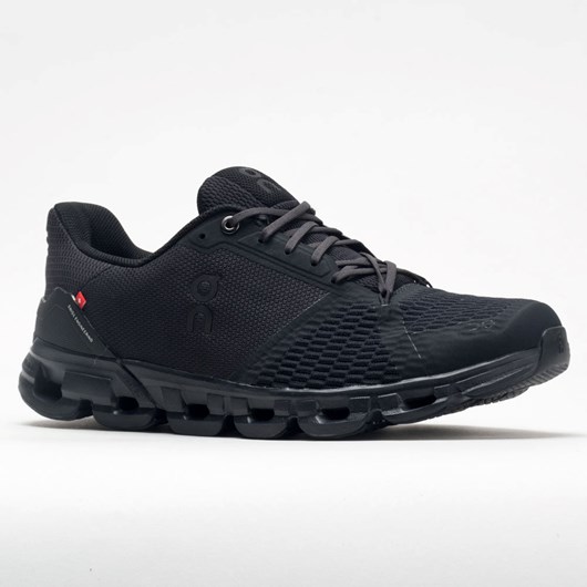 All Black Orthofeet On Cloudflyer Men's Running Shoes | OARDN9562