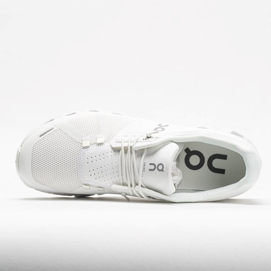 All White Orthofeet On Cloud 5 Women's Running Shoes | WBECG6930