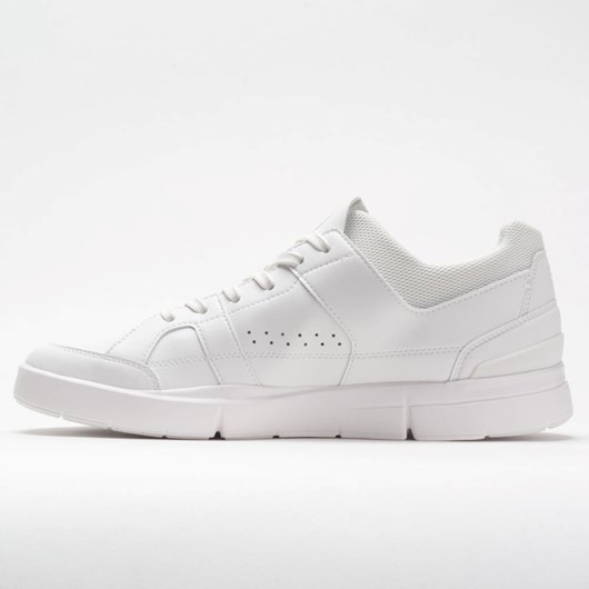 All White Orthofeet On The Roger Clubhouse Men's Lifestyle Sneakers | EQUIS6217