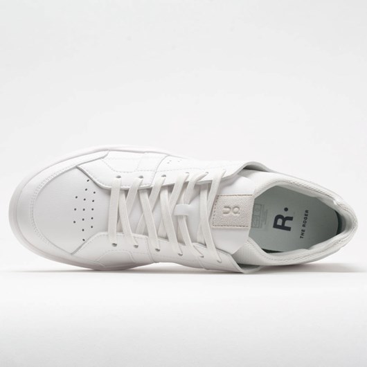 All White Orthofeet On The Roger Clubhouse Men's Lifestyle Sneakers | EQUIS6217