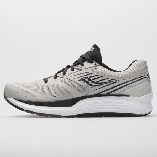 Alloy / Black Orthofeet Saucony Echelon 8 Men's Running Shoes | YQJGS3251