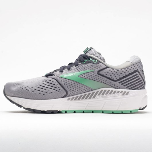 Alloy / Blackened Pearl / Green Orthofeet Brooks Ariel 2020 Women's Running Shoes | VOABL9478