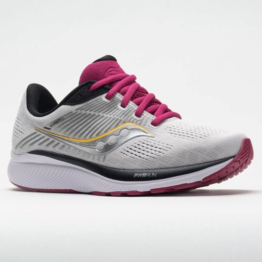 Alloy / Cherry Orthofeet Saucony Guide 14 Women's Running Shoes | MISUZ2540