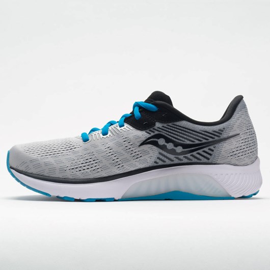 Alloy / Cobalt Orthofeet Saucony Guide 14 Men's Running Shoes | KMEQS2481