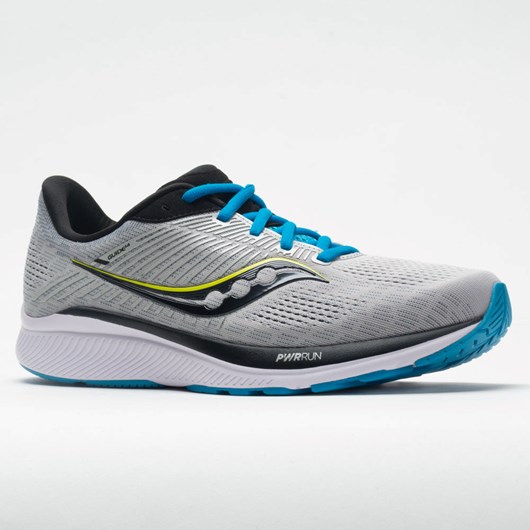 Alloy / Cobalt Orthofeet Saucony Guide 14 Men's Running Shoes | KMEQS2481