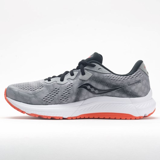 Alloy / Fire Orthofeet Saucony Omni 20 Men's Running Shoes | QPTOU2710