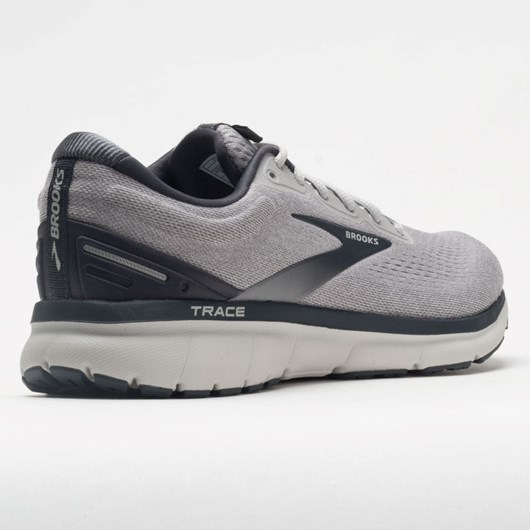 Alloy / Gray / Ebony Orthofeet Brooks Trace Men's Running Shoes | AKTVW8263