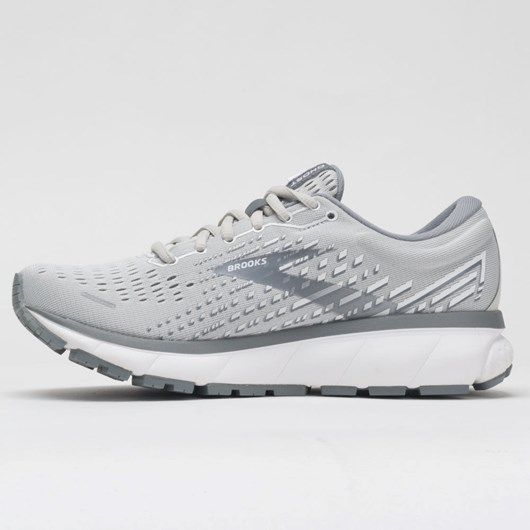 Alloy / Oyster / White Orthofeet Brooks Ghost 13 Women's Running Shoes | SJFYE7248