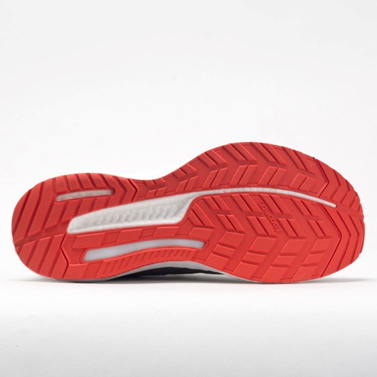 Alloy / Scarlet Orthofeet Saucony Hurricane 23 Men's Running Shoes | MWPJL8132