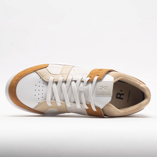 Almond / Sand Orthofeet On The Roger Clubhouse Men's Lifestyle Sneakers | EOVFT5897