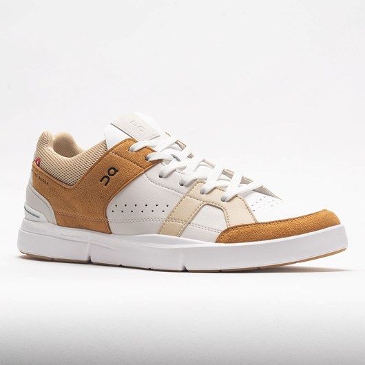 Almond / Sand Orthofeet On The Roger Clubhouse Men's Lifestyle Sneakers | EOVFT5897