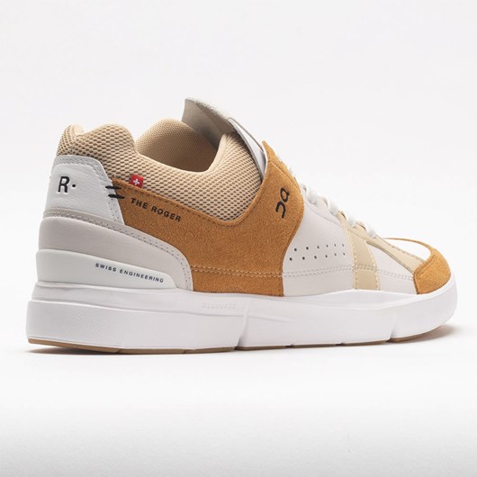 Almond / Sand Orthofeet On The Roger Clubhouse Men's Lifestyle Sneakers | EOVFT5897