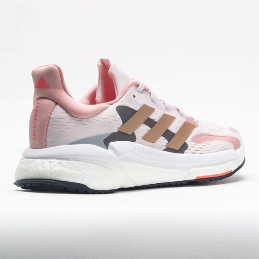 Almost Pink / Copper Metallic / Turbo Orthofeet adidas Solar Boost 4 Women's Running Shoes | ALEVF9682