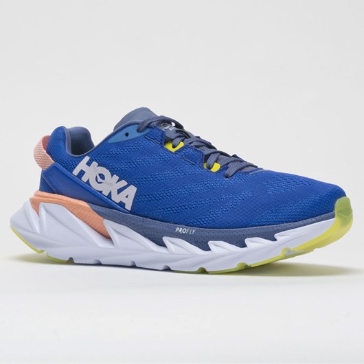 Amparo Blue / White Orthofeet Hoka One One Elevon 2 Women's Running Shoes | LSNKR5087