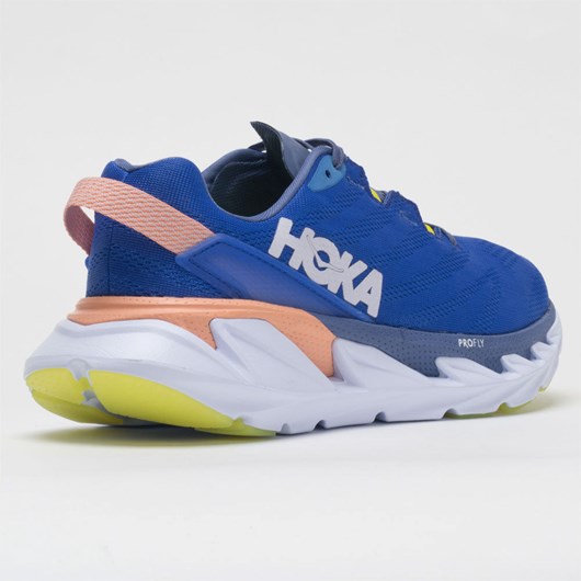 Amparo Blue / White Orthofeet Hoka One One Elevon 2 Women's Running Shoes | LSNKR5087