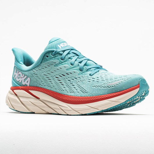 Aquarelle / Eggshell Blue Orthofeet Hoka One One Clifton 8 Women's Running Shoes | NFZAL7230