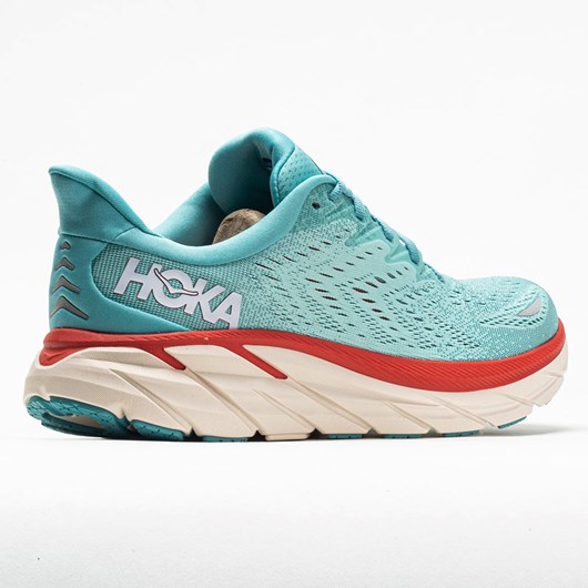 Aquarelle / Eggshell Blue Orthofeet Hoka One One Clifton 8 Women's Running Shoes | NFZAL7230