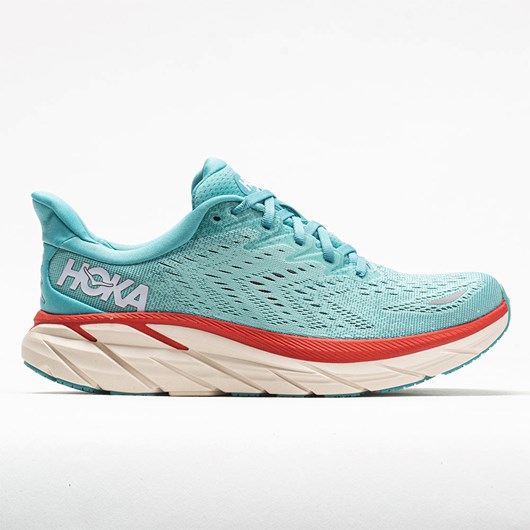 Aquarelle / Eggshell Blue Orthofeet Hoka One One Clifton 8 Women\'s Running Shoes | NFZAL7230