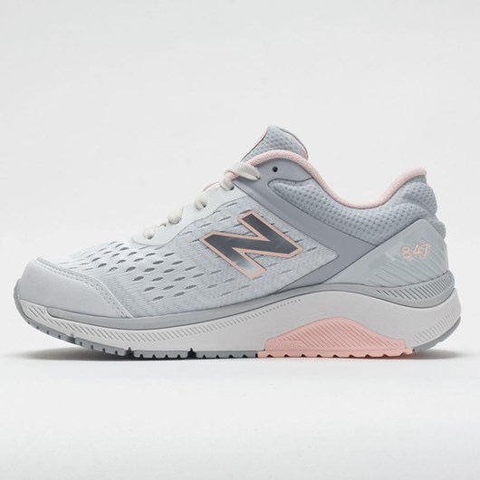 Arctic Fox / Silver Mink / Peach Soda Orthofeet New Balance 847v4 Women's Walking Shoes | UOZJD3481