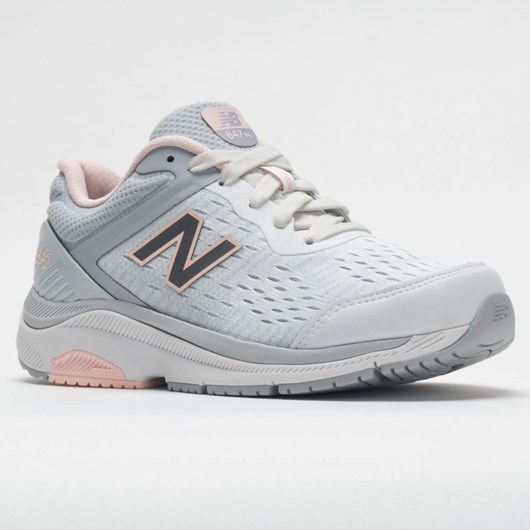 Arctic Fox / Silver Mink / Peach Soda Orthofeet New Balance 847v4 Women's Walking Shoes | UOZJD3481