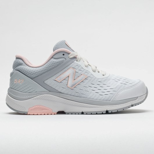 Arctic Fox / Silver Mink / Peach Soda Orthofeet New Balance 847v4 Women\'s Walking Shoes | UOZJD3481