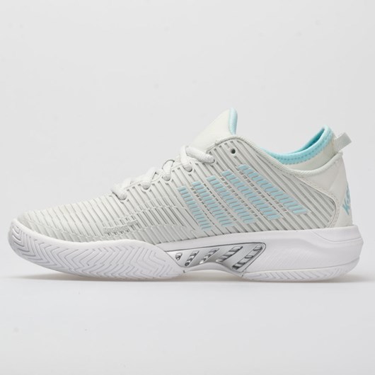 Barely Blue / White / Blue Glow Orthofeet K-Swiss Hypercourt Supreme Women's Tennis Shoes | LUAHJ0296