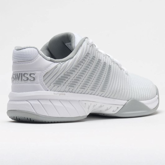 Barely Blue / White / High-Rise Orthofeet K-Swiss Hypercourt Express 2 Women's Tennis Shoes | PLIGO2801