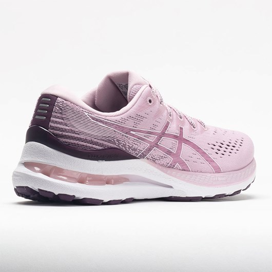 Barely Rose / White Orthofeet ASICS GEL-Kayano 28 Women's Running Shoes | BWVLK6047