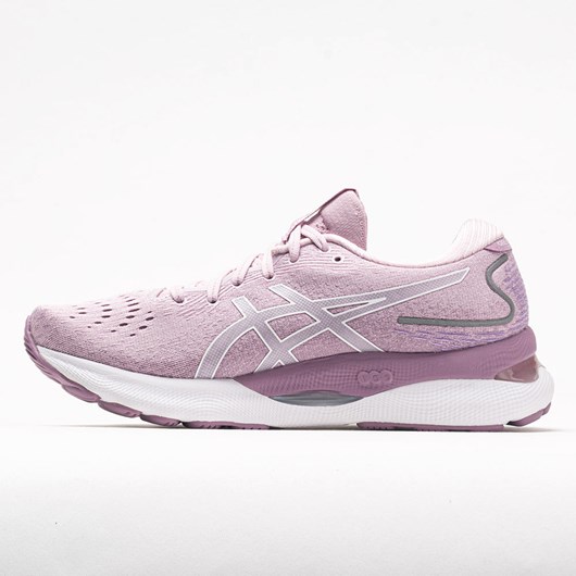 Barely Rose / White Orthofeet ASICS GEL-Nimbus Women's Running Shoes | PSBHI3270