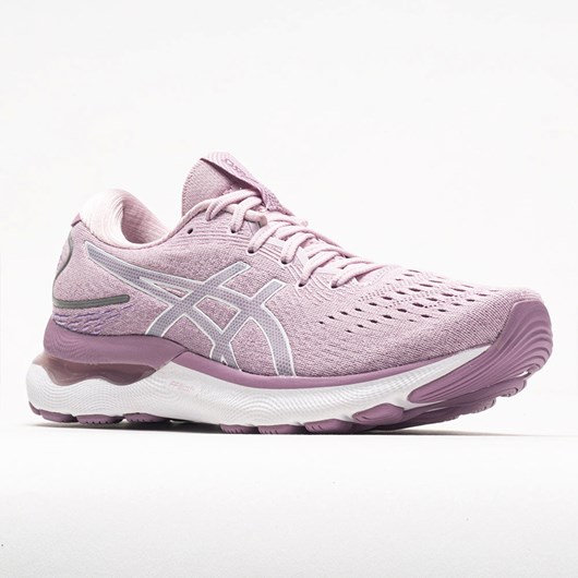 Barely Rose / White Orthofeet ASICS GEL-Nimbus Women's Running Shoes | PSBHI3270