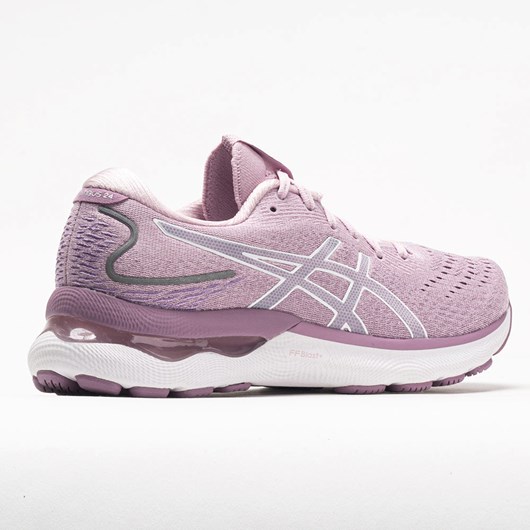 Barely Rose / White Orthofeet ASICS GEL-Nimbus Women's Running Shoes | PSBHI3270