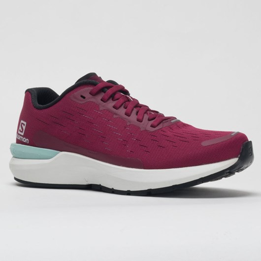 Beet Red / White / Kentucky Blue Orthofeet Salomon Sonic 3 Balance Women's Running Shoes | YQNOM3089