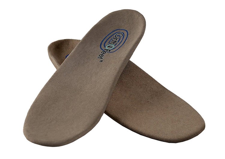 Beige Orthofeet Arch Support Plantar Fasciitis Diabetic Women's Slippers | WJSHK6849