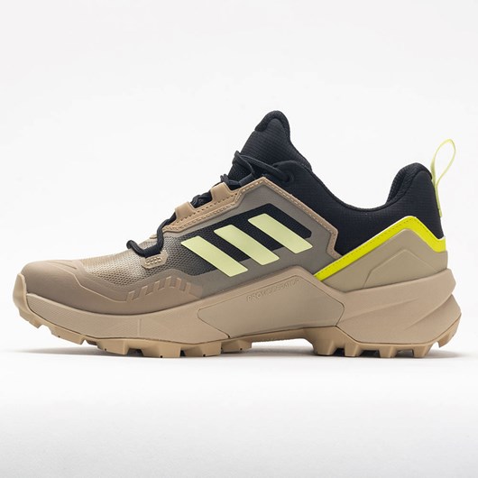 Beige Tone / Pulse Yellow Orthofeet adidas Terrex Swift R3 GTX Men's Hiking Shoes | RBDXJ2930