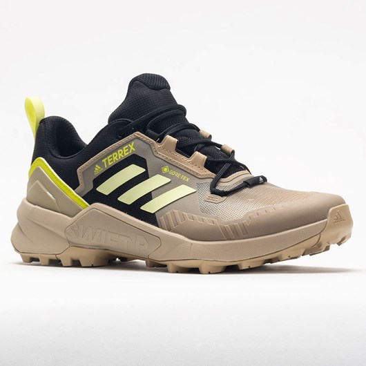 Beige Tone / Pulse Yellow Orthofeet adidas Terrex Swift R3 GTX Men's Hiking Shoes | RBDXJ2930