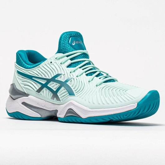 Bio Mint / Lagoon Orthofeet ASICS Court FF 2 Women's Tennis Shoes | PWKAY1079