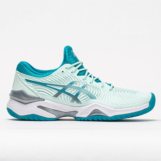 Bio Mint / Lagoon Orthofeet ASICS Court FF 2 Women\'s Tennis Shoes | PWKAY1079