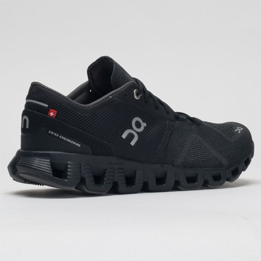 Black / Asphalt Orthofeet On Cloud X Men's Running Shoes | DIEAY1863