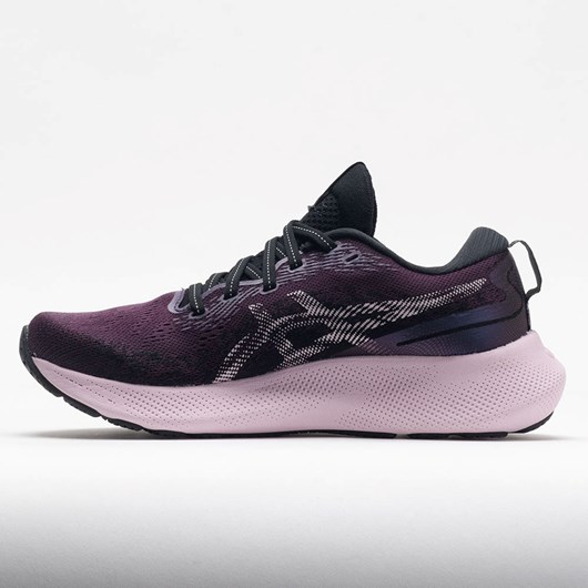 Black / Barely Rose Orthofeet ASICS GEL-Nimbus Lite 3 Women's Running Shoes | CLBXS4825