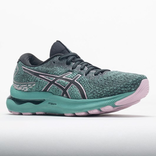 Black / Barely Rose Orthofeet ASICS GEL-Nimbus 24 Women's Running Shoes | OZNKV8065