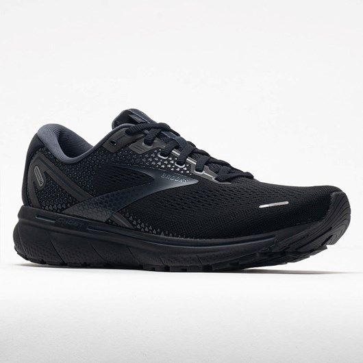 Black / Black / Ebony Orthofeet Brooks Ghost 14 Men's Running Shoes | UPWAK5604