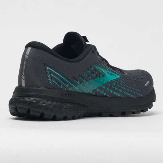 Black / Black / Peacock Orthofeet Brooks Ghost 13 GTX Women's Running Shoes | XODRC5812