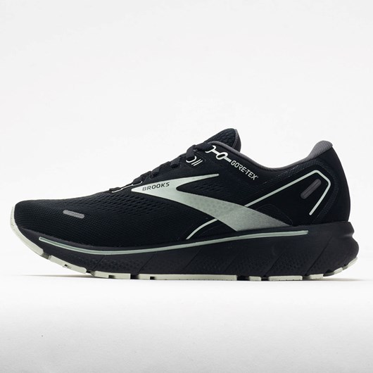 Black / Blackened Pearl / Aquaglass Orthofeet Brooks Ghost 14 GTX Women's Running Shoes | IXEYT5963