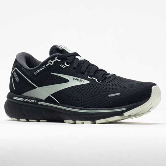 Black / Blackened Pearl / Aquaglass Orthofeet Brooks Ghost 14 GTX Women's Running Shoes | IXEYT5963