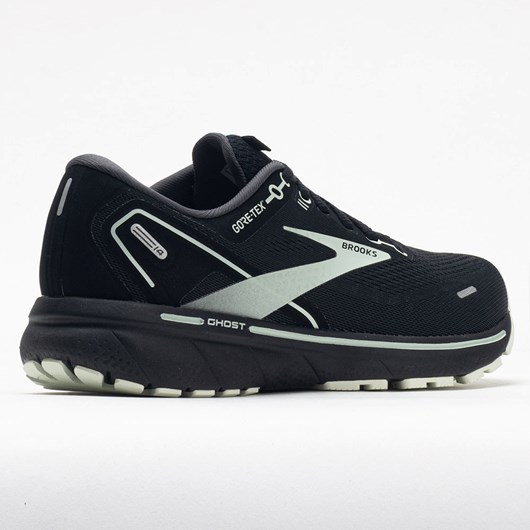 Black / Blackened Pearl / Aquaglass Orthofeet Brooks Ghost 14 GTX Women's Running Shoes | IXEYT5963