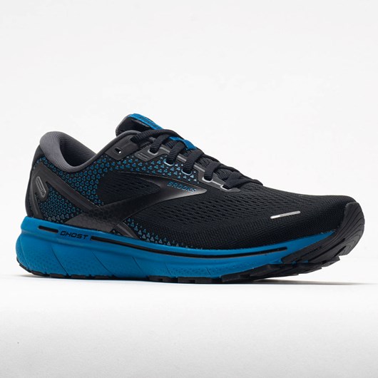 Black / Blackened Pearl / Blue Orthofeet Brooks Ghost 14 Men's Running Shoes | YGCLP1603