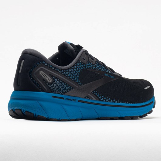 Black / Blackened Pearl / Blue Orthofeet Brooks Ghost 14 Men's Running Shoes | YGCLP1603