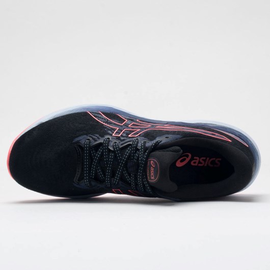 Black / Blazing Coral Orthofeet ASICS GEL-Cumulus 23 Women's Running Shoes | OSNBW4869