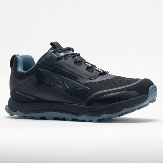 Black / Blue Orthofeet Altra Lone Peak All-Weather Women's Trail Running Shoes | LIQCK0357