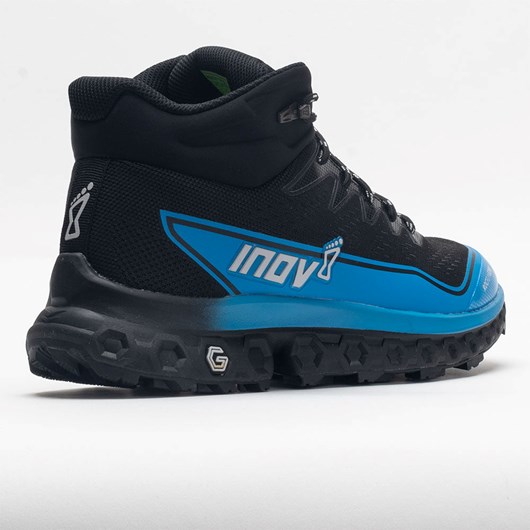 Black / Blue Orthofeet Inov-8 RocFly G 390 Men's Hiking Shoes | HBMTA6175